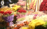 Chợ hoa Quảng Bá sôi động trước ngày Quốc tế Phụ nữ 8-3